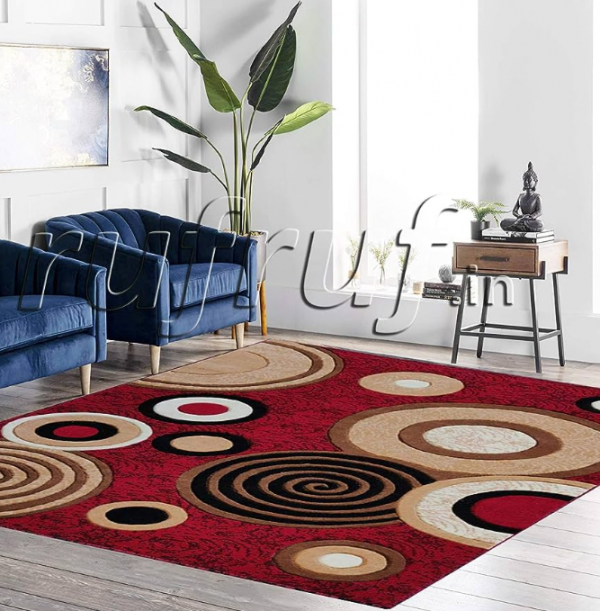 Motif Lingkaran pada Karpet